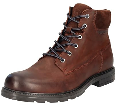 bugatti man Herren Klassische Stiefeletten, Männer Lace-up Boots, Wechselfußbett
