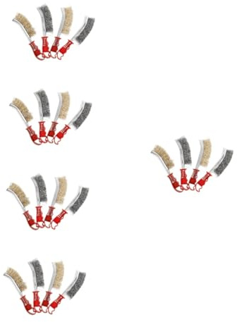 NUOBESTY 20pcs Reusable Grill Brush Camping Grill Cleaner for Pizza Oven Material for Use