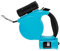 Hundeleine 5M Rollleine, Flexi Leine mit Kotbeutelspender und Licht Bequemen Ergonomischer Griff, Ausziehleine Hund Einziehbare Robuste Laufleine für Hunde(blau)