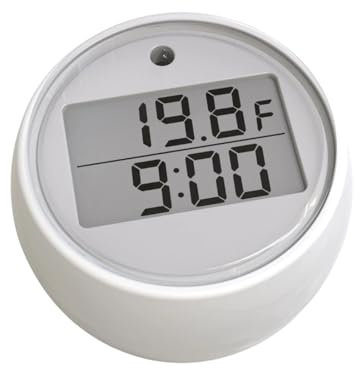 Thermomètre Piscine, Thermomètre flottant de piscine étanche IP67 avec alarme de température élevée et basse