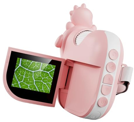 Handheld Mikroskop Für Kinder 1000x Zooming Mit Bautänen In LED Licht Und LCD Bildschirm Teleskop Für Nature Discovery Handheld Mikroskop
