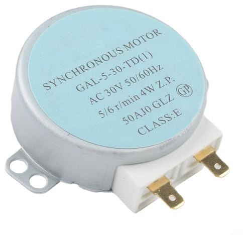 Moteur à micro-ondes de rechange GAL530TD pour GALANZ avec 30 V, 4 W de puissance et vitesse de 56 tr/min pour restaurer la fonctionnalité de la platine micro-ondes