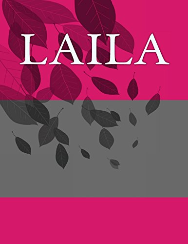 Laila: Personalized Journals - Write In Books - Blank Books You Can Write In
