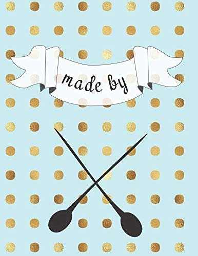 Made by... - Mein StrickOrganizer für selbst gestrickte Kleidung und Accessoires: Strickbuch als Skizzenheft um Strickmuster zu entwerfen | Strickpapier | Strickheft mit blanko Vorlagenpapier