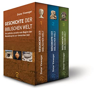 Geschichte der biblischen Welt: Die südliche Levante vom Beginn der Besiedlung bis zur römischen Zeit. Band 1: Paläolithikum bis Bronzezeit. Band 2: Eisenzeit. Band 3: Persische bis römische Zeit