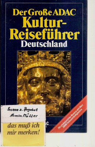 Der grosse ADAC-Kultur-Reiseführer Deutschland