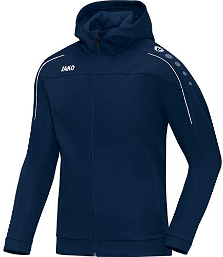 JAKO Damen Kapuzenjacke Classico, Marine, 42