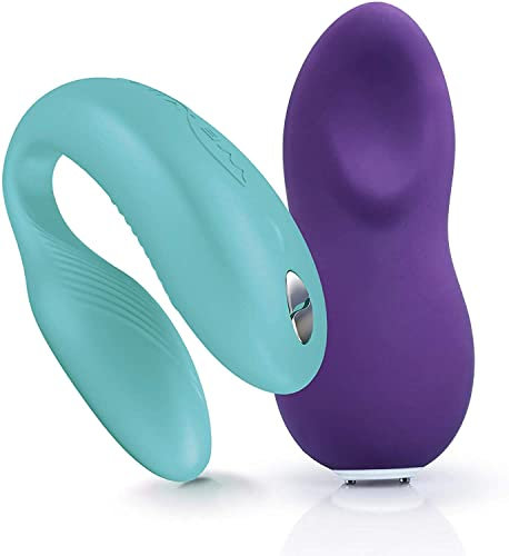 We-Vibe Anniversary Collection Sextoyset für Paare - 1x Paarvibrator und 1x Mini Klitoris-Vibrator - Set aus Sync und Touch - mit Fernbedienung und App-Steuerung - Wasserdicht