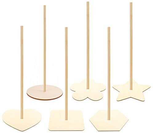 Binblin Donut Ständer 6 PCS Donut Wand Donatsständer Donut Wall Donut Ständer für Mini Donuts Donut Ständer Hochzeit für Hochzeiten Geburtstage Partys Konditoreien Dekoration