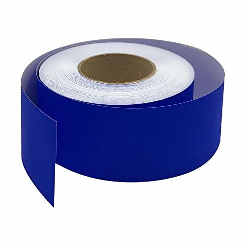 3 Ace Crafts Straight Edge Paper Border Roll (Ultra Blue) 48mm x 50 Meters, Jumbo, for Drawing, Painting, Sketches, Backdrop, Schools, Office, Nurseries, College, Artists, Poster, Notice Boards
