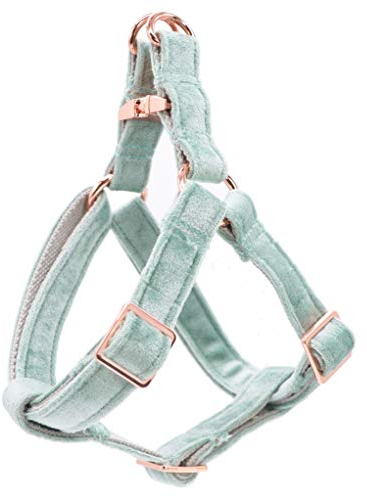 ARING PET Hundehalfter Geschirr, Samt kein Ziehen Hundehalfter Geschirr, einstellbare schwere Hundegeschirr für kleine mittlere große Hunde