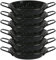 Paellera Con Asas/Cazuela Mini/Paellera 15cm Antiadherentes/Cazuela Inducción / (Pack 6) Sartén para cocina