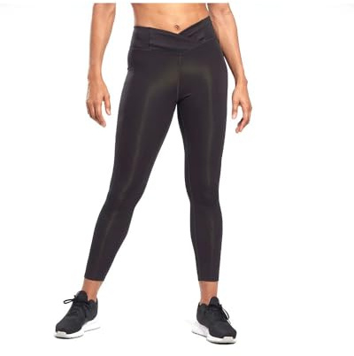 Reebok Damen Workout Ready Basic High Rise Leggings, Night Black, M
