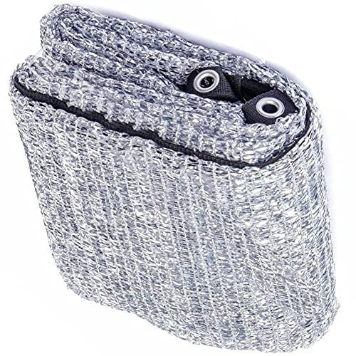 Danlai Tessuto Tonno Mesch Solare a Maglie Uv Resistente All'ombra Filo Piatto in Alluminio Reti Per Lana Per Prato Prato Prato Auto Auto 3x4 M 12m²