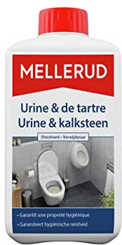 MELLERUD Nettoyant urine & calcaire | 1 x 1 l | Produit de nettoyage efficace pour éliminer les dépôts dans les WC – Désodorisant