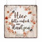 Interluxe Schild Holzschild XL - Hier bitte einfach nur dasitzen - hell Herbstzauber Herbstzeit Herbstdeko Herbstdeko