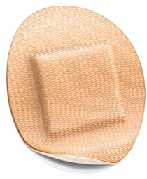 Leukoplast Elastic Fabric Adhesive Latex Free Bandages Oval Spot 1.25 (100 in Box)
