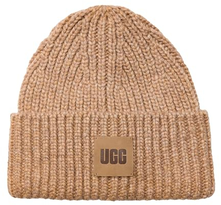 UGG Herren M Chunky Rib Beanie, Camel, O/S