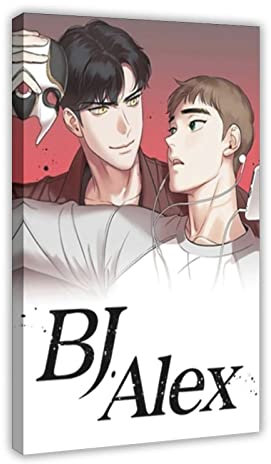 RIPEX BJ Alex Leinwand-Poster, Wandkunst, Dekoration, Druck, Bild, Gemälde für Wohnzimmer, Schlafzimmer, Dekoration, Rahmen-Stil, 60 x 90 cm