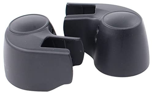 Doo Engy Kappe Wischarm Abdeckkappe Scheibenwischer Heckwischerarm Abdeckung Heckwischer Heckscheibe Heckscheibenwischerarm Deckel hinten links und rechts für A3 8P A4 B6 B7 8E A5 8T