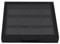 1 x schwarze leere Lidschatten-Palette Lidschatten-Make-up-Palette mit 12 Fächern, Lippenstift-Behälter, Organizer für DIY-Kosmetik-Foundation, Rouge