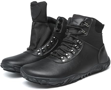 Deedlite Barfußschuhe Wasserdicht, Barfuss Schuhe Breite Füße, Barfuß Wanderschuhe Damen, Herren Barfuss Schuhe Damen Outdoor, Unisex Outdoor Traillaufschuhe Barefoot