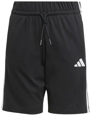 adidas Unisex niños Essentials Shorts, Black/White, 15-16 Years