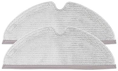 LWWYB Accesorios de paño de fregona Lavables compatibles con el Kit de Trapo de fregona de Repuesto for aspiradora Robot Xiaomi Roborock T8 / Q7 MAX/MAX+(2 pcs)