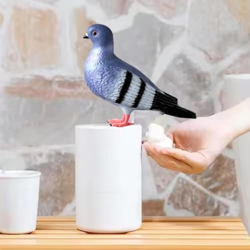 Seifenspender Taube - Tauben Seifenspender | Pigeons Automatic Induction Foam Hand Washer | Automatischer Seifenspender Für Vogelkot Lustig Für Badezimmer Und Küche