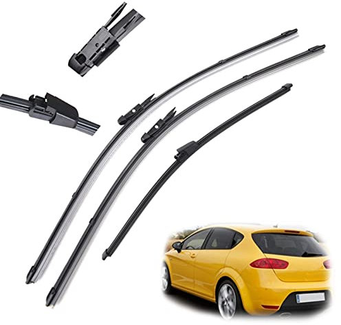 YDYBDA 26 26 11 Windschutzscheibe Scheibenwischerblätter Für SEAT Für Leon 1P Vorne Hinten Wischersatz 2009 2010 2011 2012 Langlebig