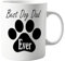 Best Dog Dad Ever 11oz Coffee Mug - Funny Mug Gift for Dog Lovers - Ceramic Mug for Men - Puppy Dad Appreciation Present - Dishwasher and Microwave Safe - Ideal for Morning Coffee or Tea