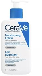 CeraVe Intensive Feuchtigkeitsmilch für Gesicht und Körper, trockene bis sehr trockene Haut, die zu Juckreiz neigt