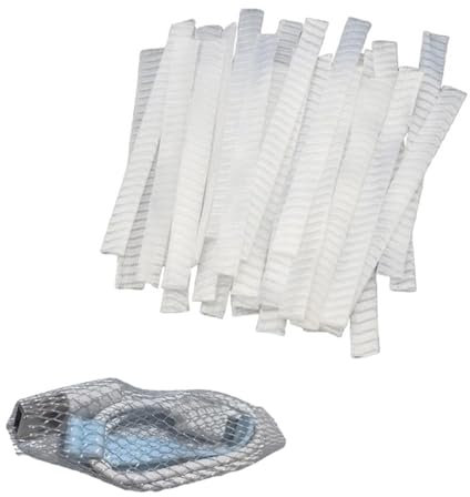 NentMent 100 Pack Charger Cable Management Sleeve Cord Organizer Individual Wrapped Netting Case Wire Loom Tubing Cover Wraps for USB Charging Cable USB C Cable Watch Wireless Charger Wired Earbuds
