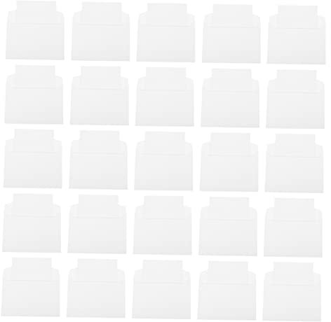 Parliky 50Stücke Kraftpapier Briefumschläge Leere Umschläge für Einladungen und Dokumente Robustes Reißfestes für Hochzeiten Geburtstage und Meetings