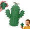Catena Portachiavi Sensoriale, Portachiavi Anti Stress a Forma di Cactus, Strumento Divertente e Rilassante per Uffici Scuole Aule e Banchi per Bambini Adolescenti Adulti