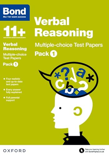 Bond 11+: Verbal Reasoning: Multiple-choice Test Papers (for GL Assessment & other 11 plus exams): Pack 1