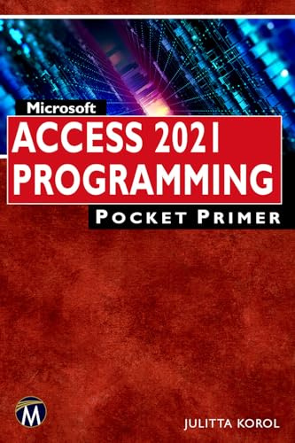 Microsoft Access 2021 Programming Pocket Primer