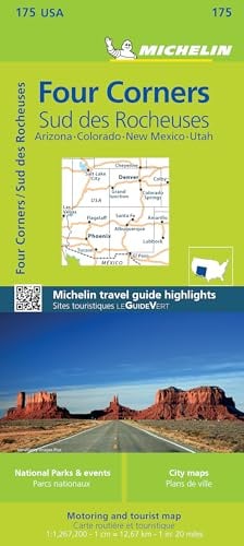 Michelin Four Corners: Arizona-Colorado-New Mexico-Utah (Michelin USA, 175)