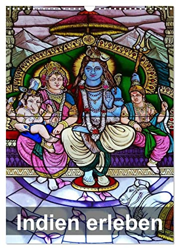 Indien erleben (Wandkalender 2026 DIN A3 hoch), CALVENDO Monatskalender