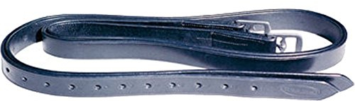 Euroriding Steigbügelriemen Euro-Club in schwarz, dunkelbraun oder london, Größe:165 cm (13069009), Farbe:schwarz