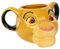 Paladone | Disney Lion King Simba Shaped Ceramic Coffee Mug | Officially Licensed Disney Merchandise | Collectors Item | Novelty Gifts | Drinkware