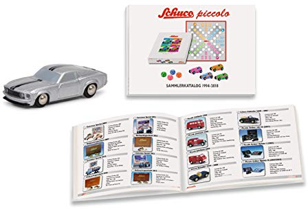 Schuco 450607400 Piccolo Set Sammlerkatalog 2018/Mustang 450607400-Piccolo, Modellauto, Modellfahrzeug, Mehrfarbig