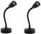 Soekodu 2 Pièces Lampes de Lecture Spot LED 12V Interrupteur réglable Lampe de Chevet Murale lumière intérieure Camping-Car 6000K Blanche pour Camping-Car Caravane Van Bateau