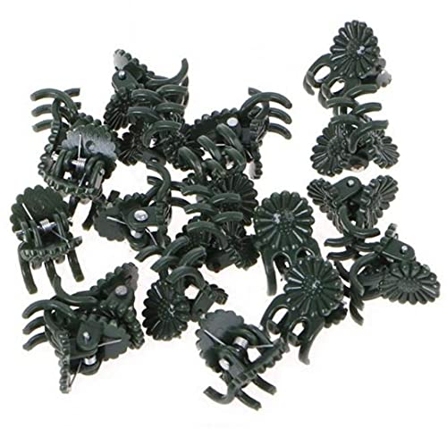 Zonster 20 Stücke Orchideenclips, Pflanzenclips Garten Blumenclips Für Orchidee Stamm Suppor