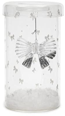 Riviera Maison - Teelichthalter - Sparkling Bow - Glas - Farbe: klar - 12 x 22 cm