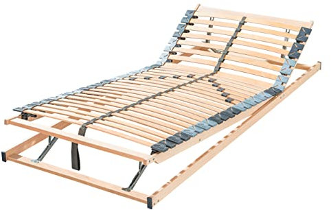 Frankenstolz Lattenrost Federholzrahmen Dreamflex Premium KF manuell verstellbar 90x190 cm