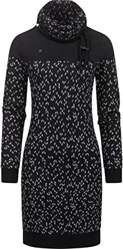 Ragwear Damen Langarm Minikleid kurzes Sommerkleid Chloey Dress Intl XS-6XL