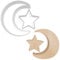 Moon and Star Cookie Cutter - 3 Sizes Ramadan Eid
