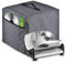 Zbeiur Meat Slicer Cover, Food Slicer Cover,With Organizer Bag for Accessories, such as Stainless steel blade, brush, etc., waterproof fabric, easy to clean. (Grey)