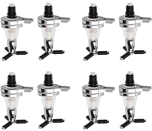 Boxonly Lot de 8 doseurs de vin de 25 ml - Distributeur de spiritueux - Distributeur de boisson - Pour cocktail - Outil de bar